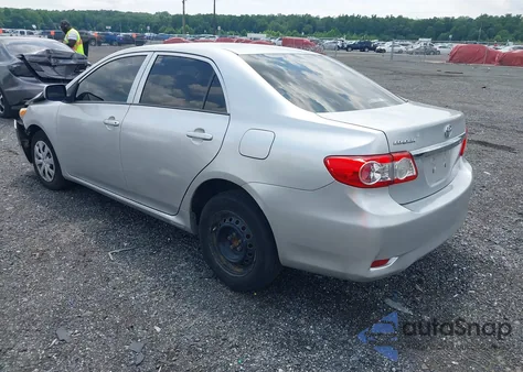 2013 Toyota Corolla L из США, поврежденный, VIN 2T1BU4EE8DC098652